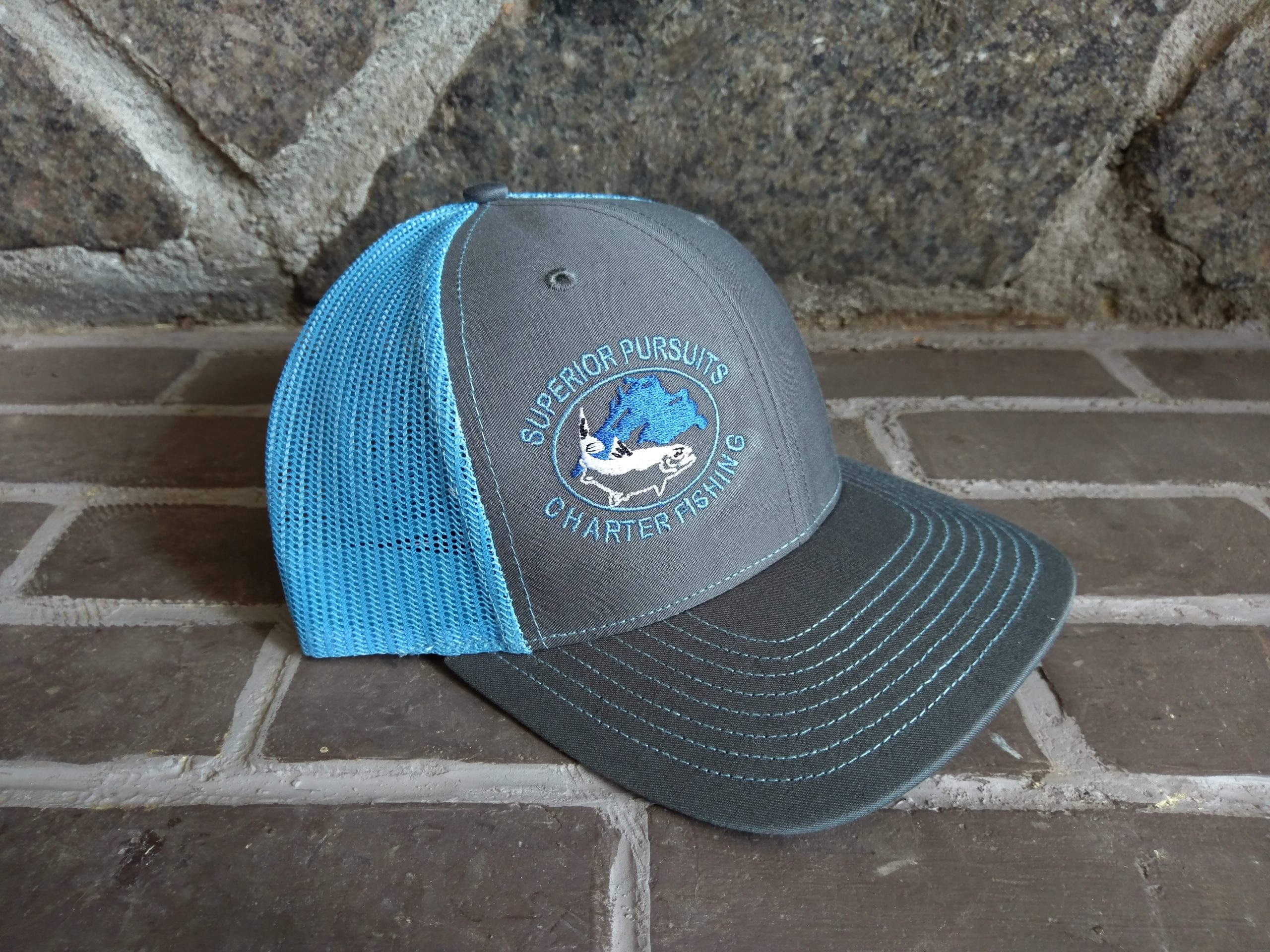 Richardson 112 Trucker Hat - Logo All Columbia Blue – Atlético Dallas